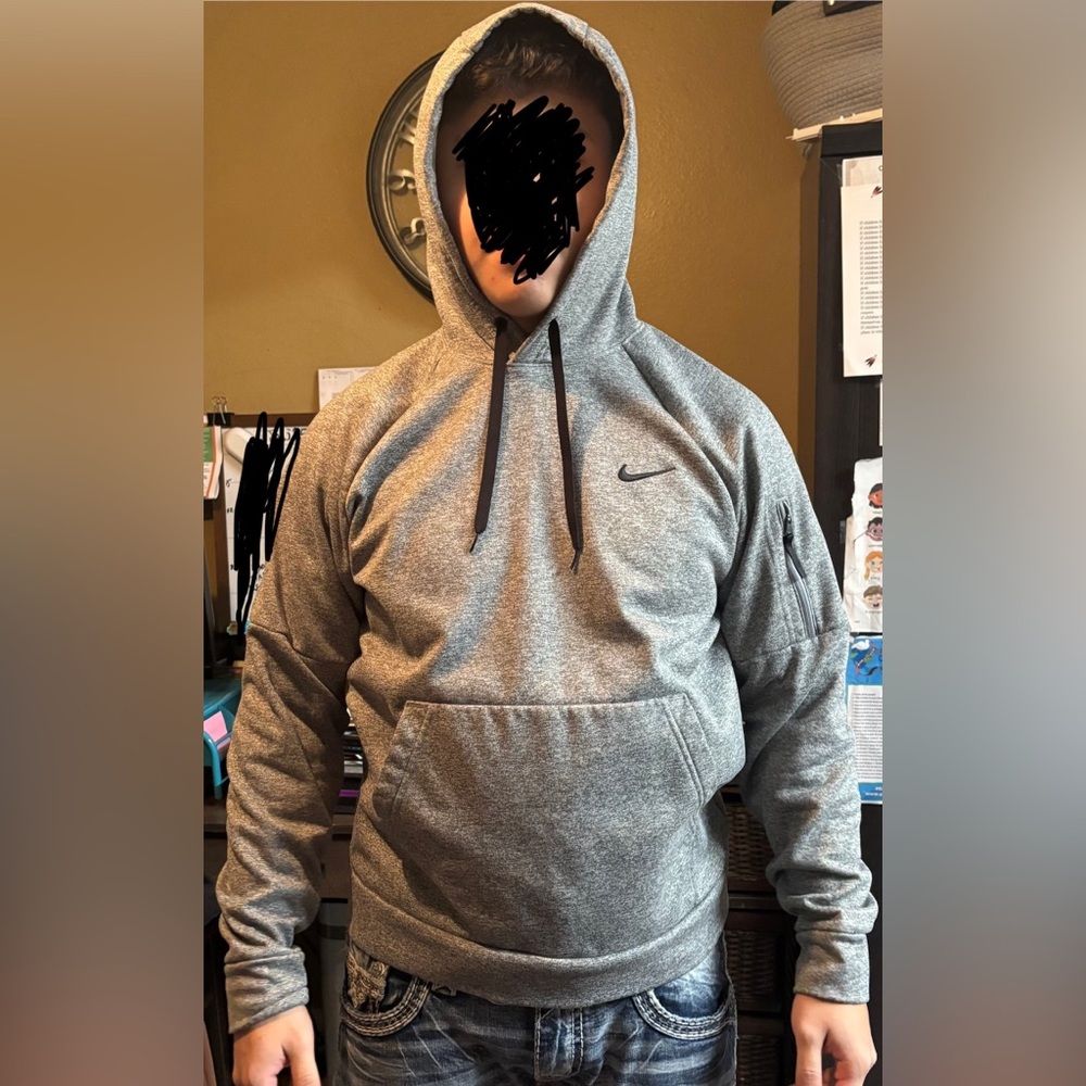 Nike grey Hoodie